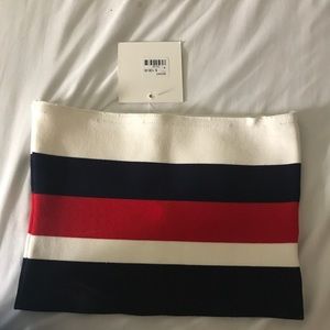 LF SEEK THE LABEL striped tube top